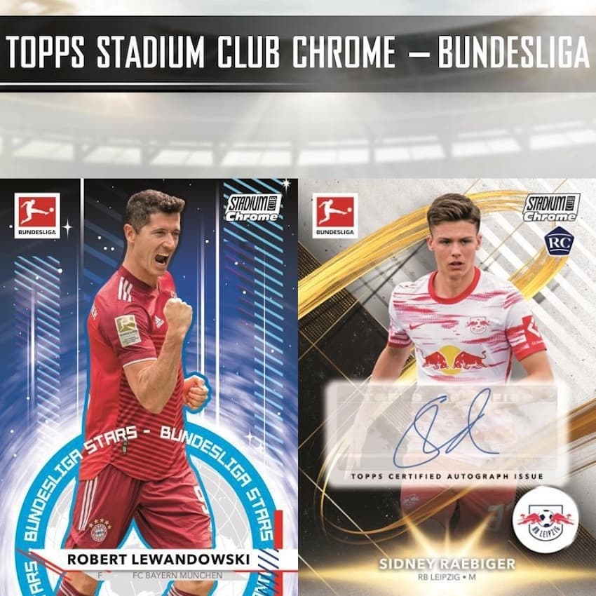 2021-22 Topps Stadium Club Chrome Bundesliga Soccer cover