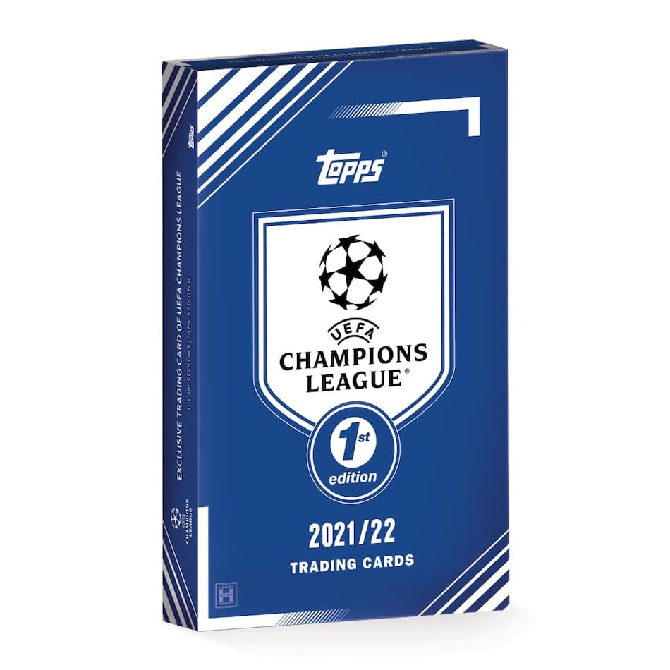 2021-22 Topps UEFA Champions League 1st Edition Soccer cover