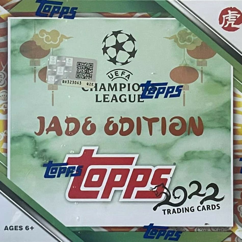 2021-22 Topps UEFA Champions League Jade Edition Soccer cover