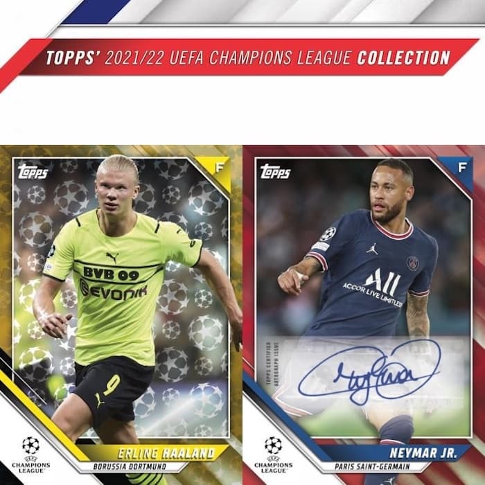 2021-22 Topps UEFA Champions League Soccer cover