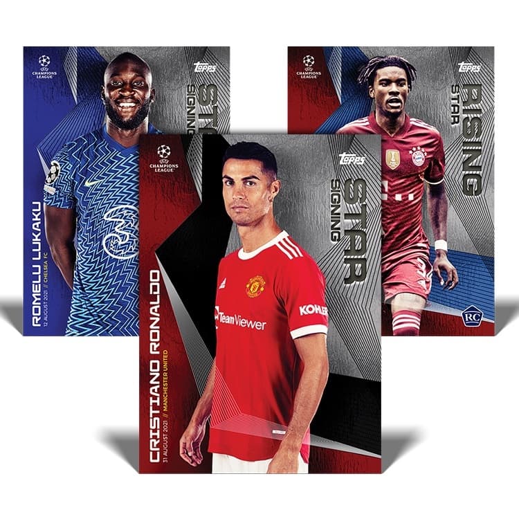2021-22 Topps UEFA Champions League Summer Signings Soccer cover