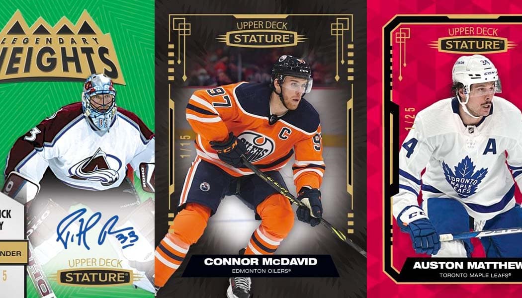 2021-22 Upper Deck Stature Hockey cover