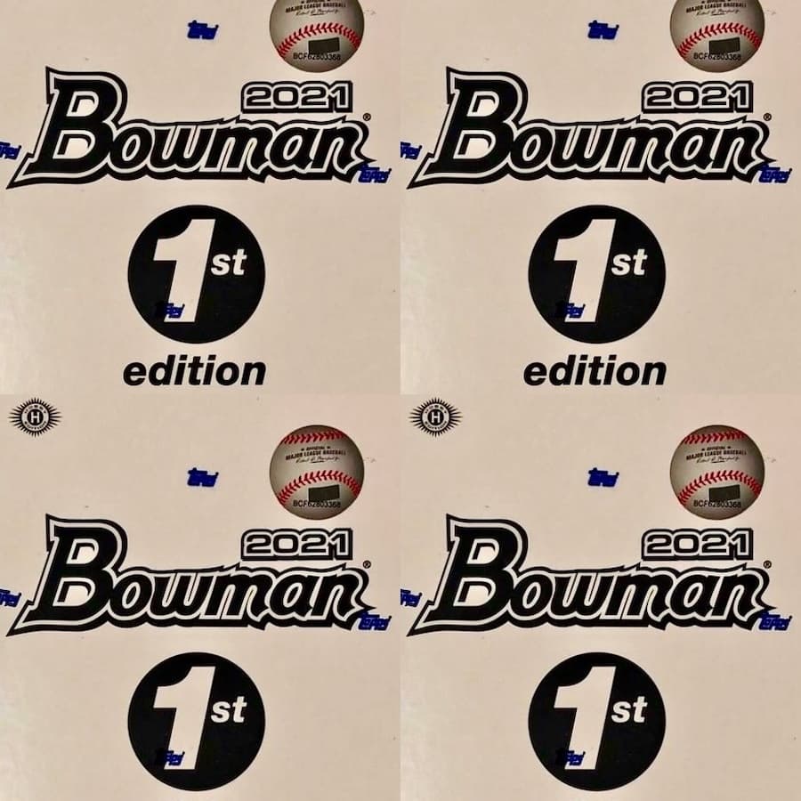 2021 Bowman 1st Edition Baseball cover