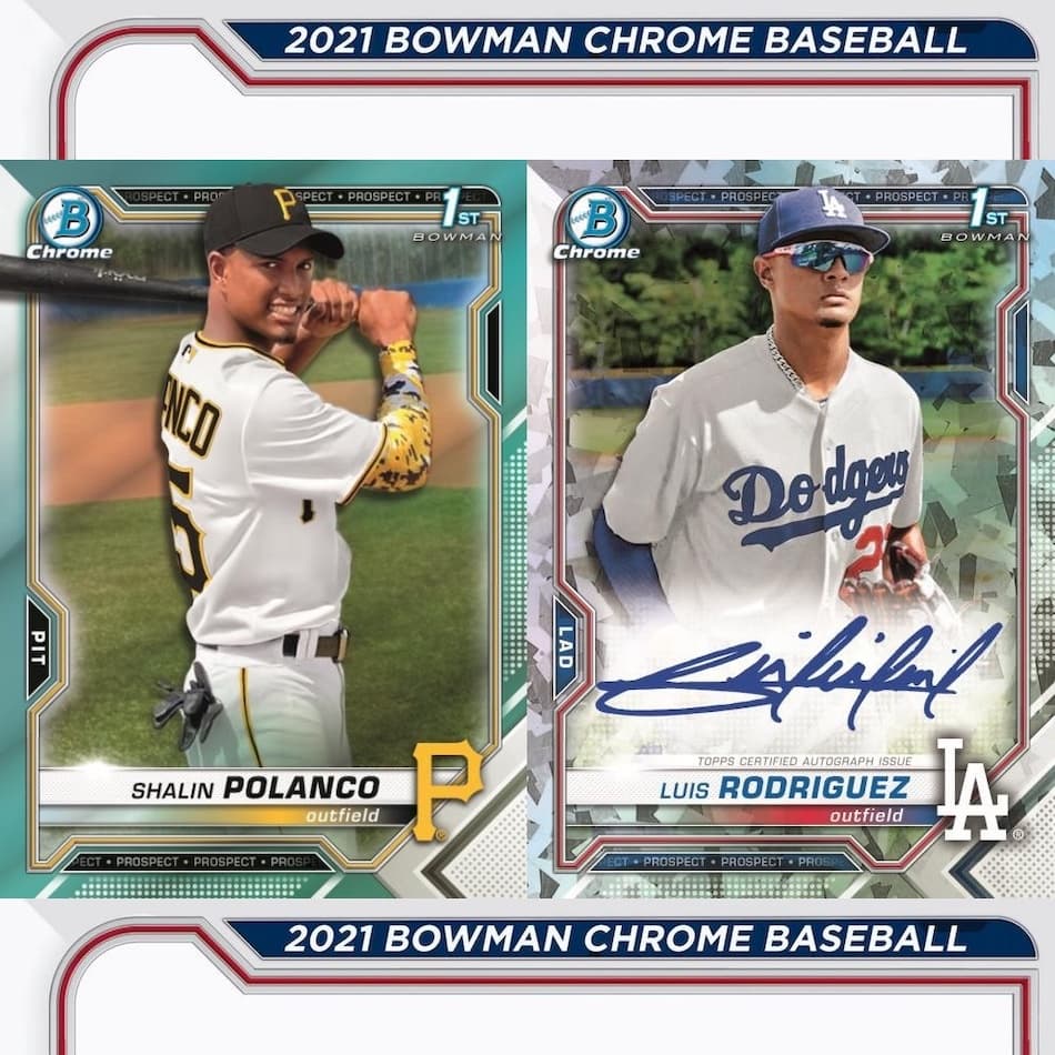 2021 Bowman Chrome Baseball cover