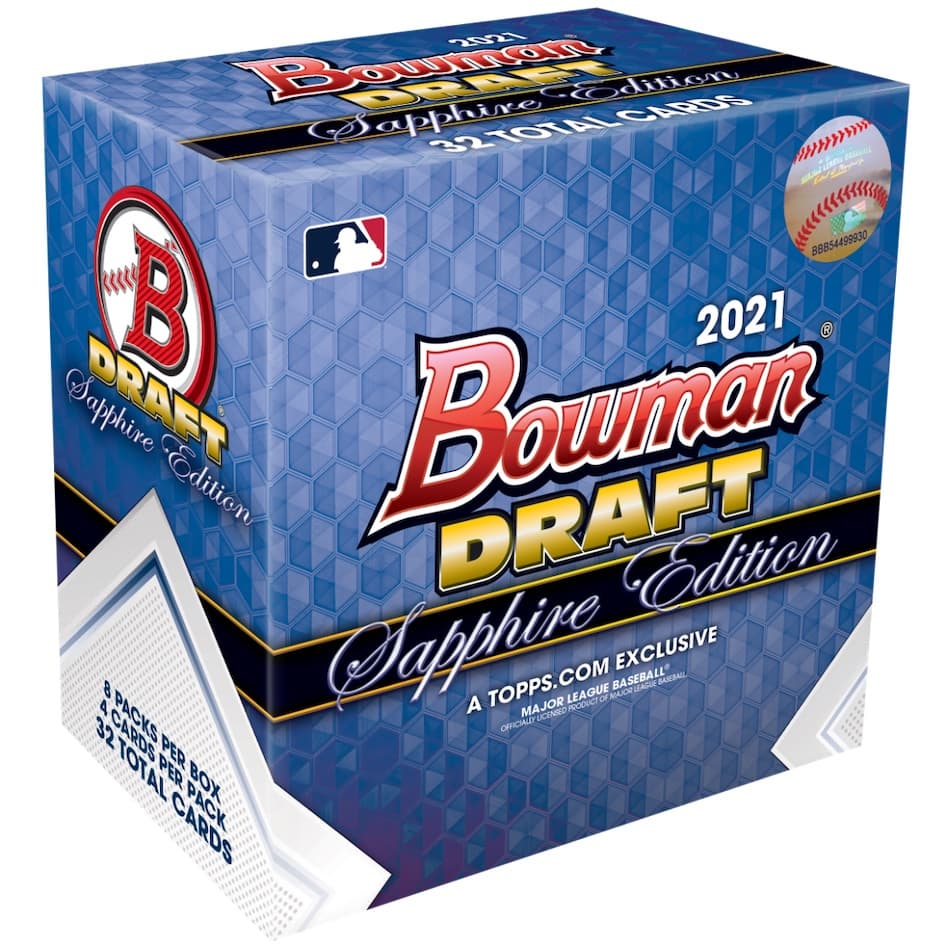 2021 Bowman Draft Sapphire Edition Baseball cover