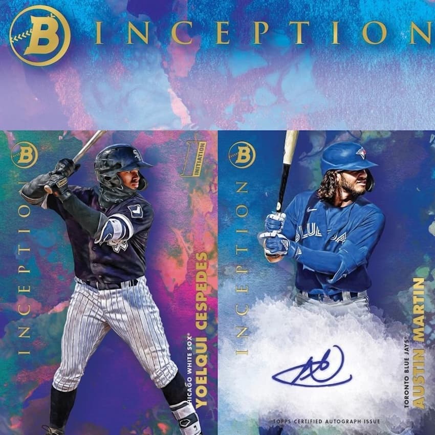 2021 Bowman Inception Baseball cover