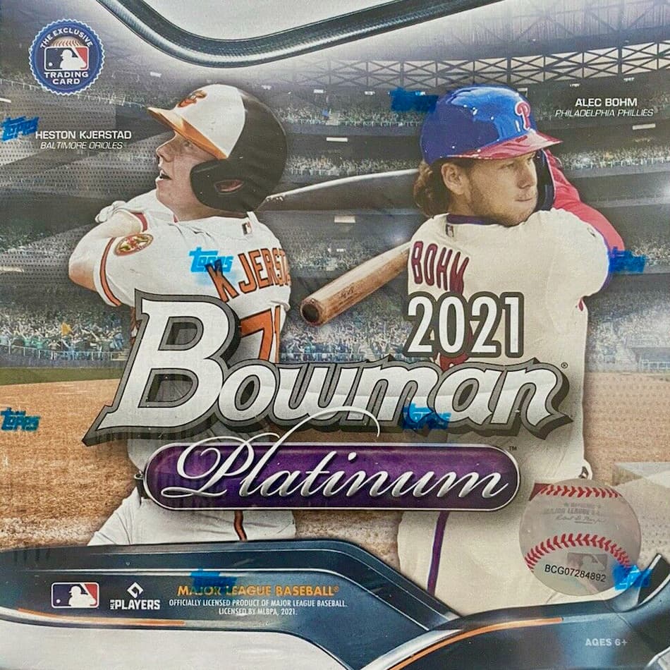 2021 Bowman Platinum Baseball cover