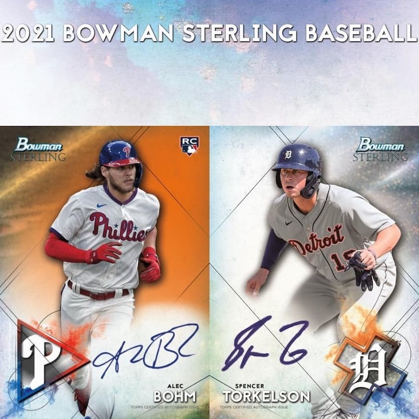 2021 Bowman Sterling Baseball cover