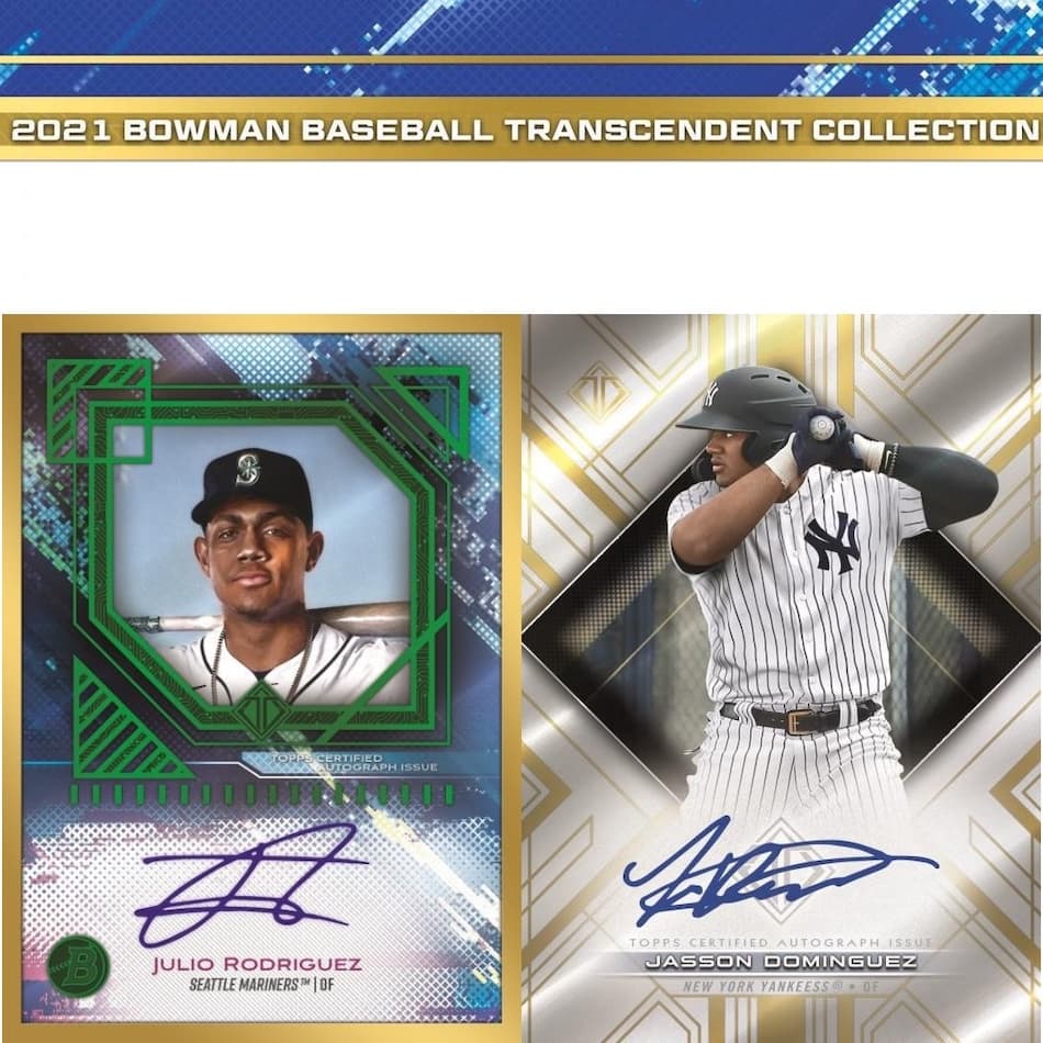 2021 Bowman Transcendent Collection Baseball cover