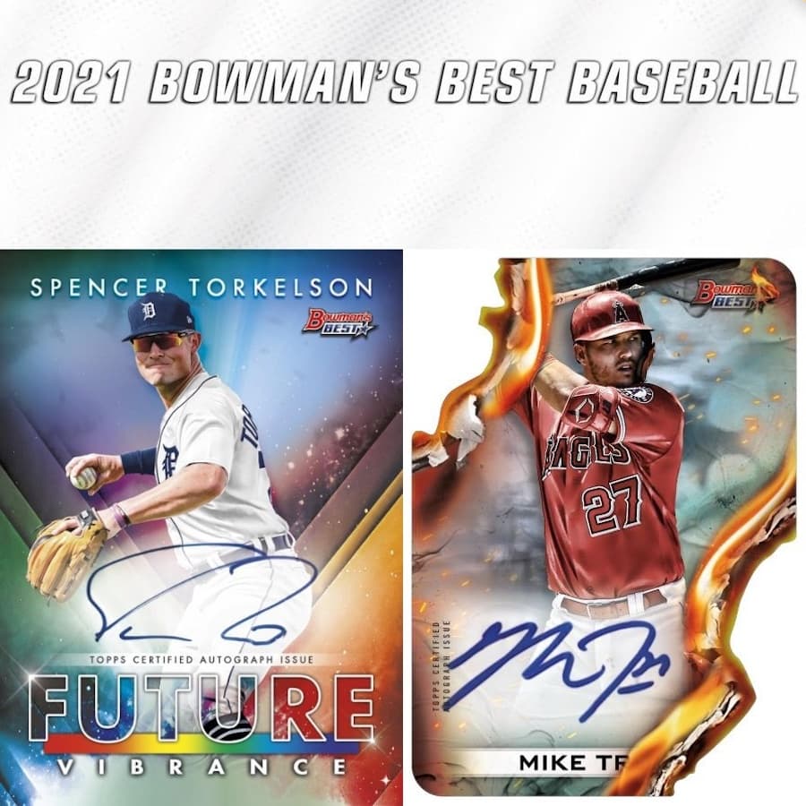 2021 Bowman's Best Baseball cover
