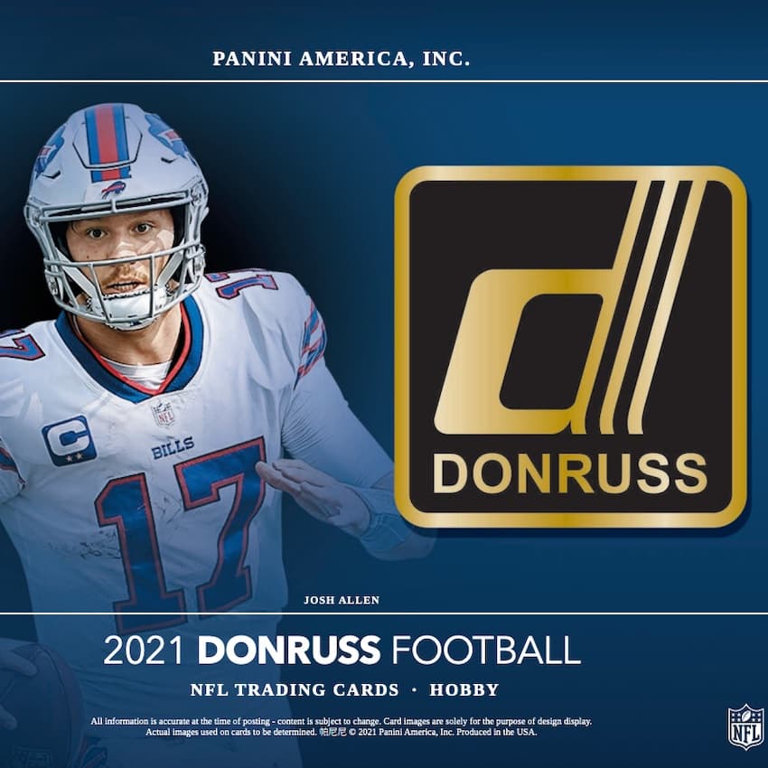 2021 Donruss Football cover