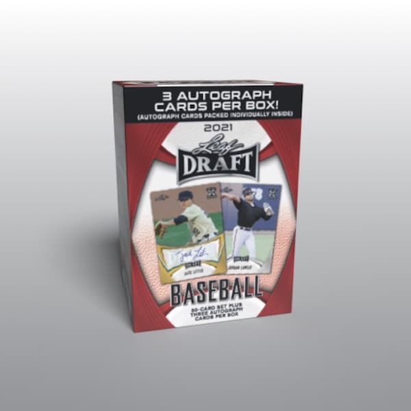 2021 Leaf Draft Baseball Blaster cover