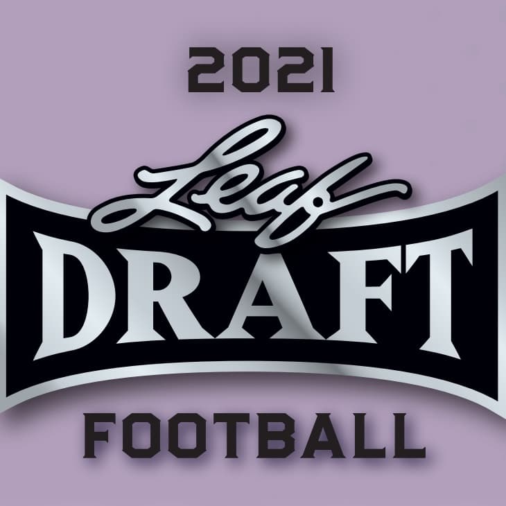 2021 Leaf Draft Football Blasters cover