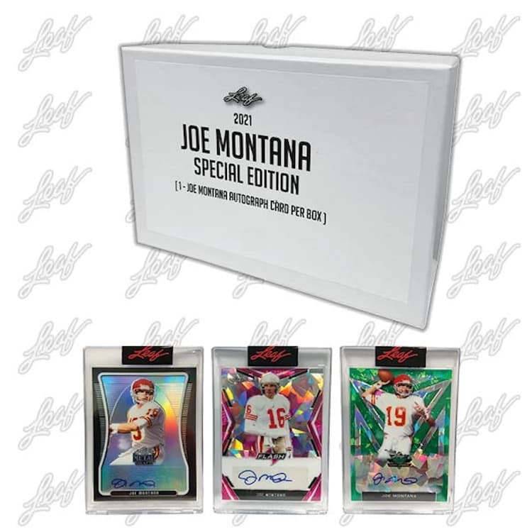 2021 Leaf Joe Montana Special Edition Football cover