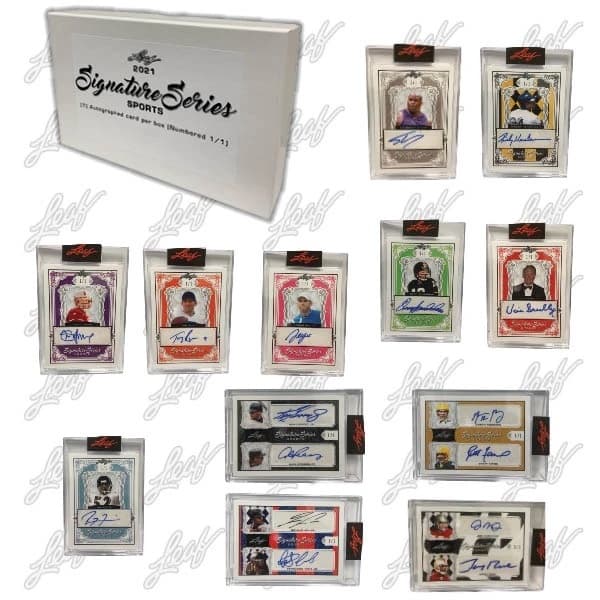 2021 Leaf Signature Series Sports cover