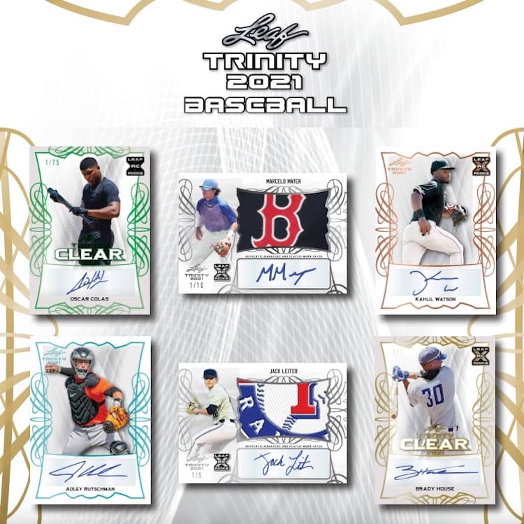 2021 Leaf Trinity Baseball cover