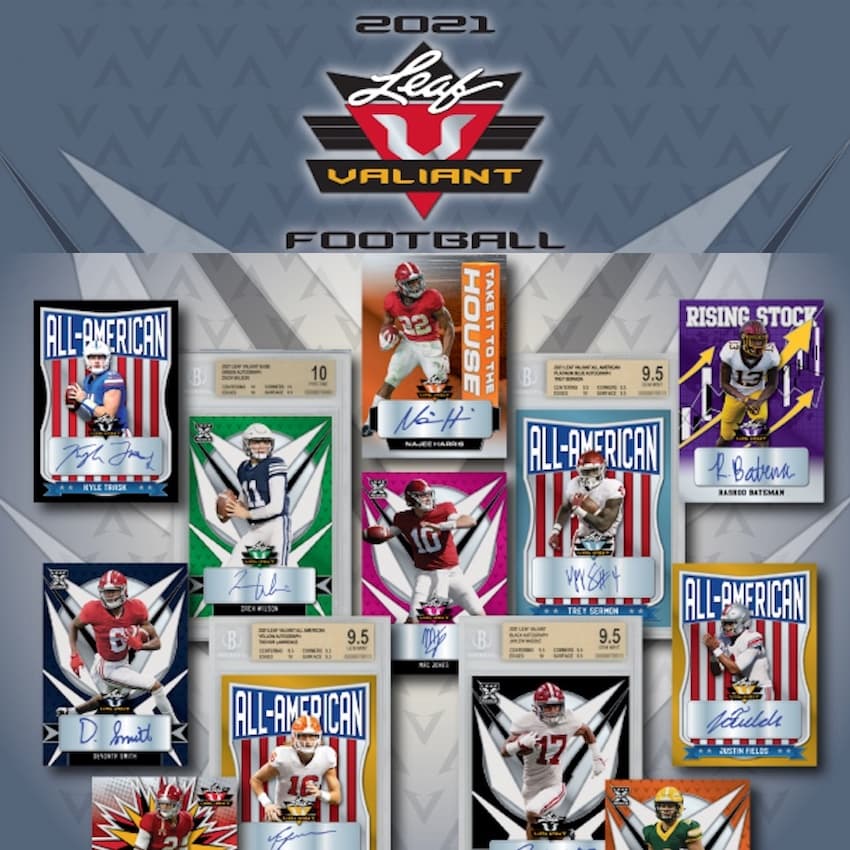 2021 Leaf Valiant Football cover