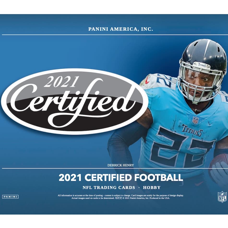 2021 Panini Certified Football cover