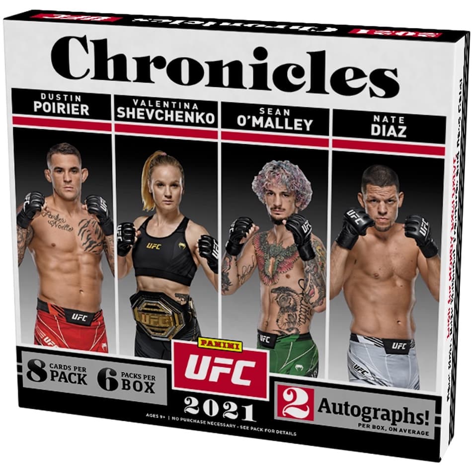 2021 Panini Chronicles UFC MMA cover