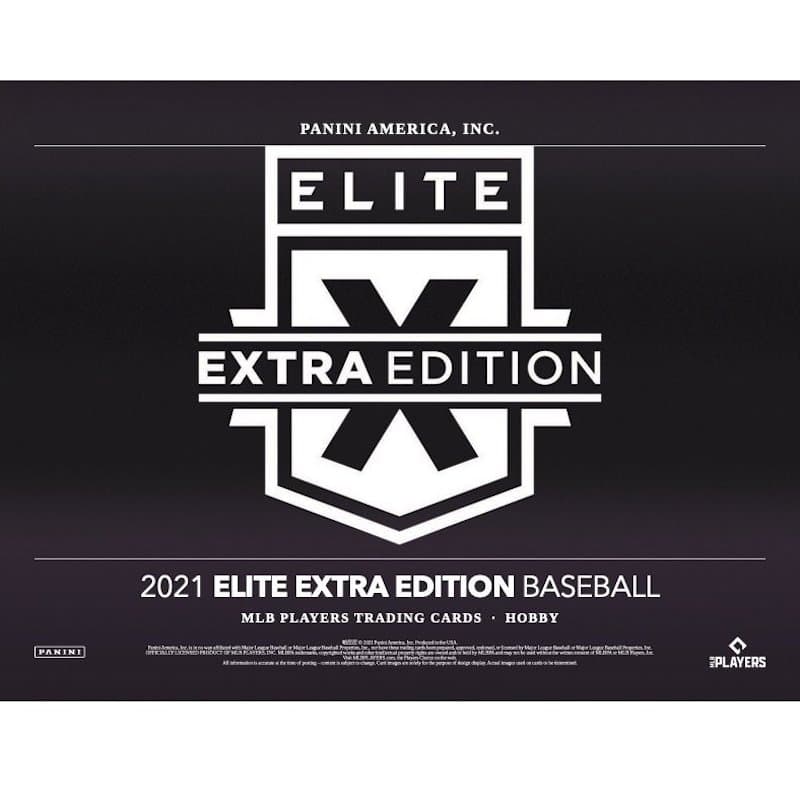 2021 Panini Elite Extra Edition Baseball cover