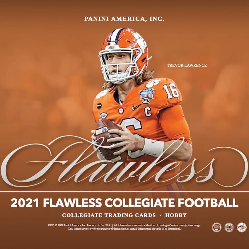 2021 Panini Flawless Collegiate Football cover