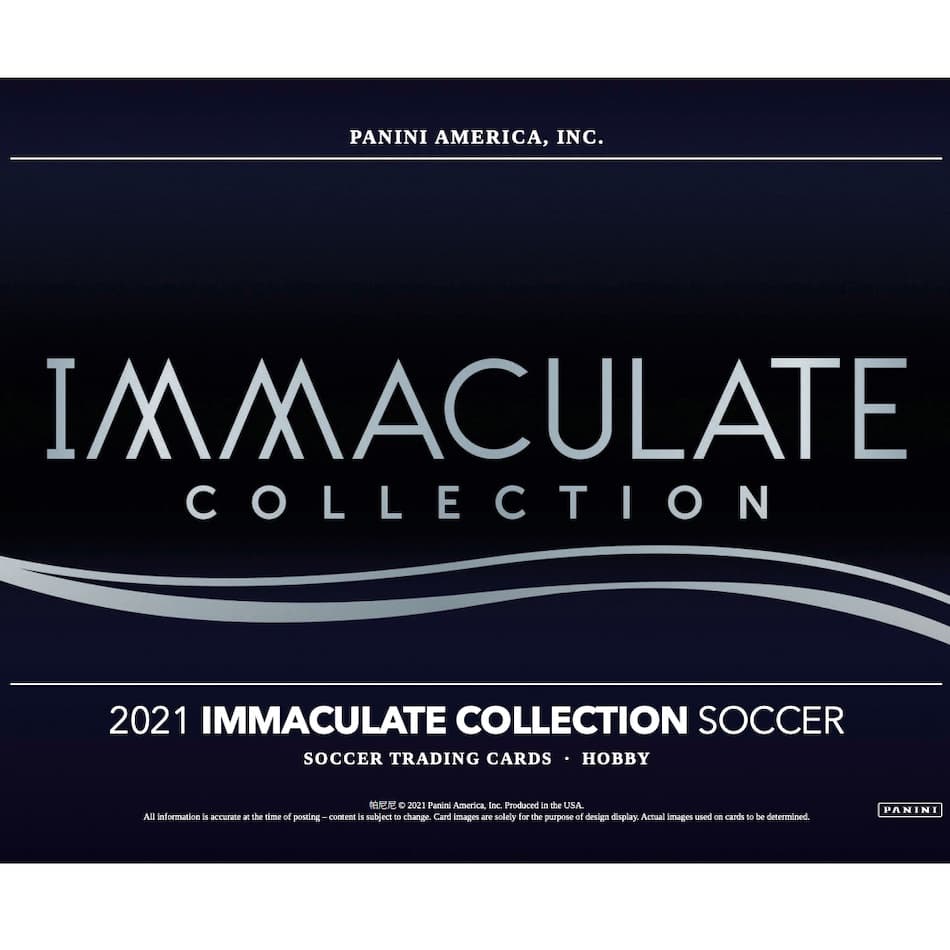 2021 Panini Immaculate Collection Soccer cover