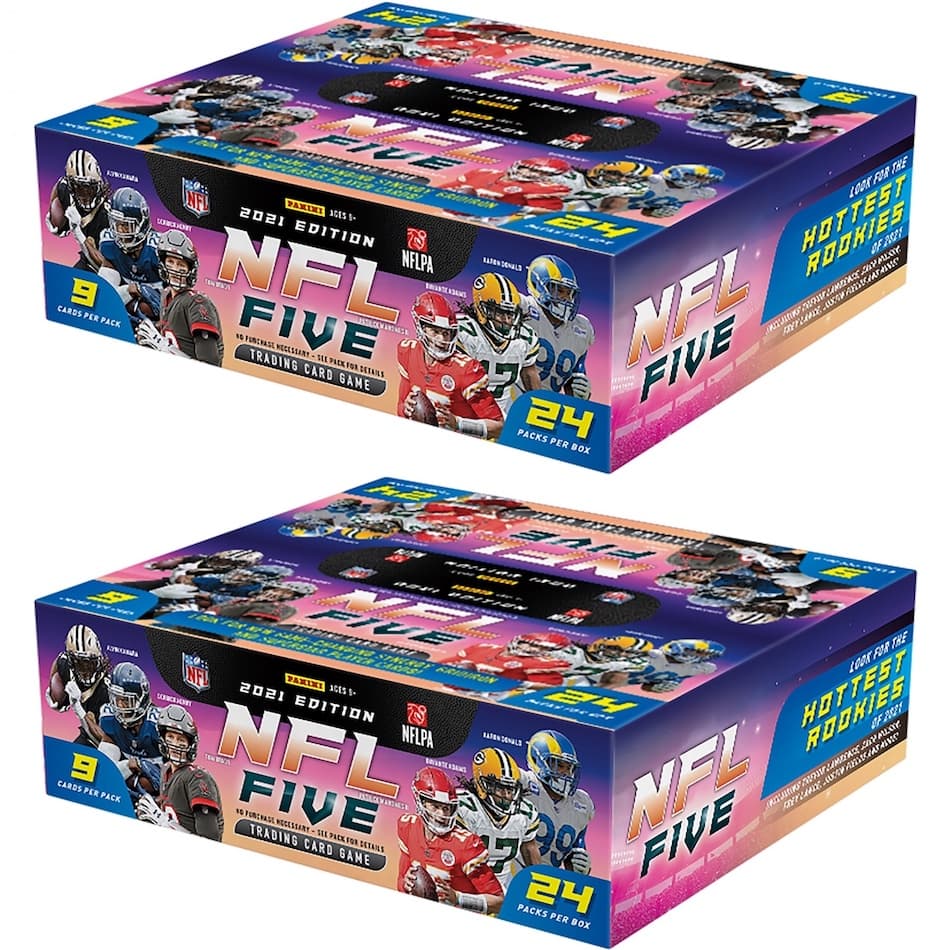 2021 Panini NFL Five Trading Card Game TCG Football cover