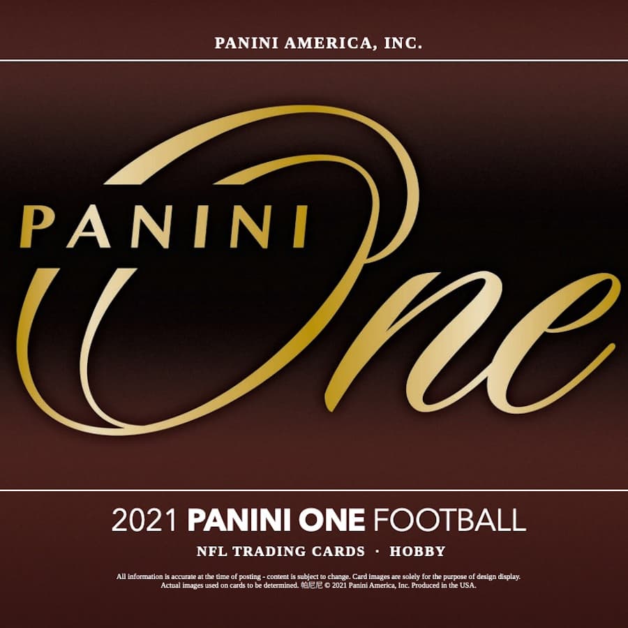2021 Panini One Football cover