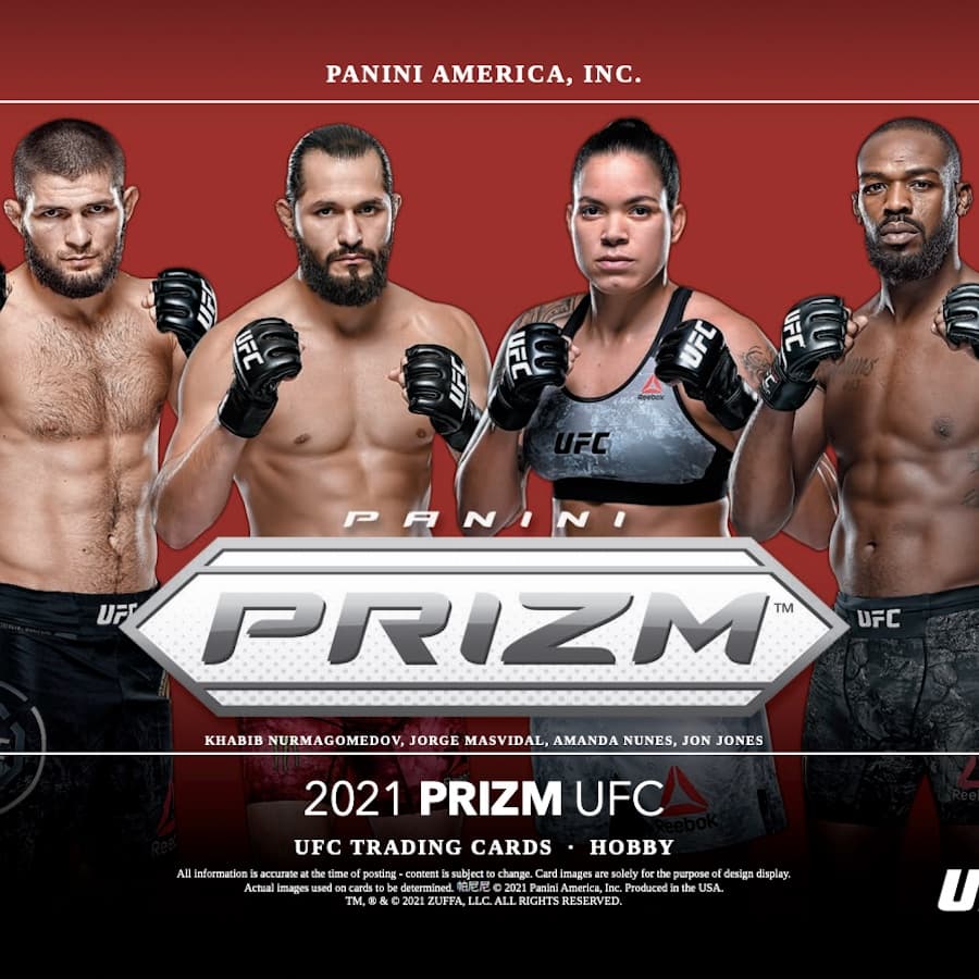 2021 Panini Prizm UFC MMA cover