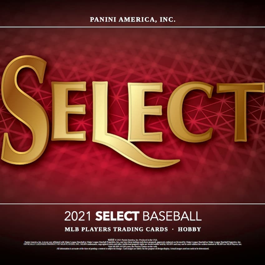 2021 Panini Select Baseball cover