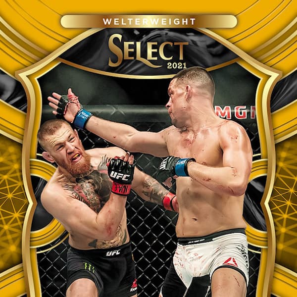 2021 Panini Select UFC MMA cover
