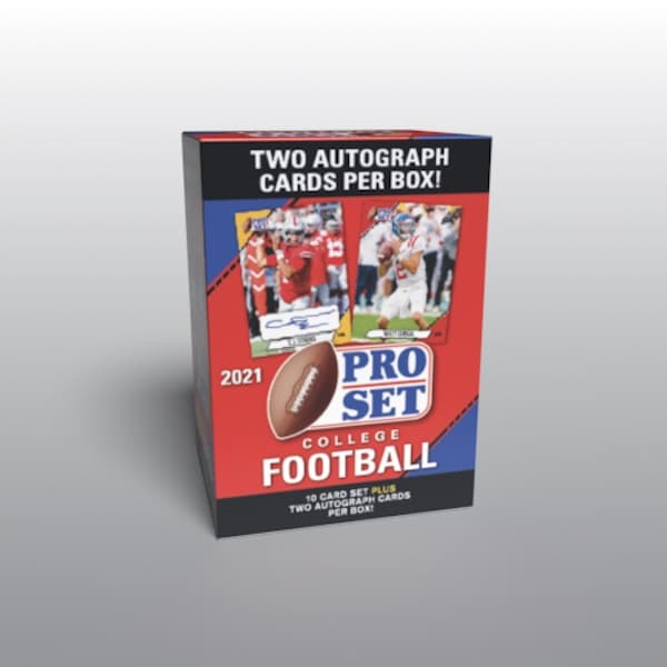2021 Pro Set College Football Blaster cover