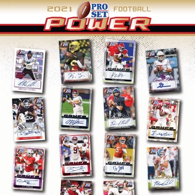 2021 Pro Set Power Football cover