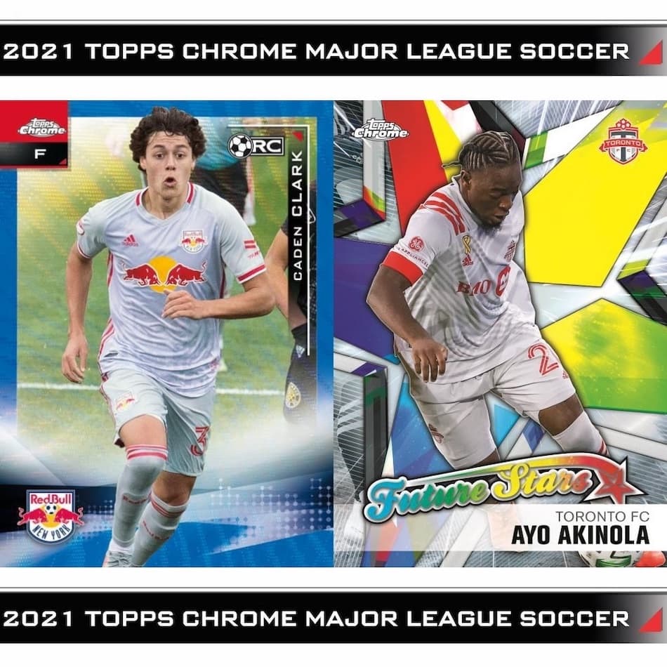 2021 Topps Chrome MLS Major League Soccer cover