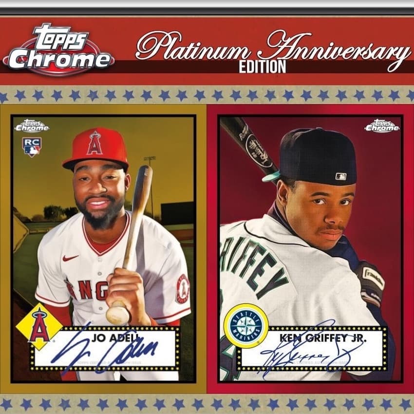 2021 Topps Chrome Platinum Anniversary Baseball cover