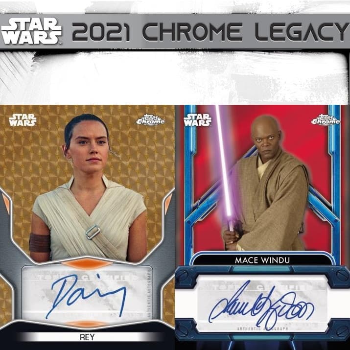 2021 Topps Chrome Star Wars Legacy cover