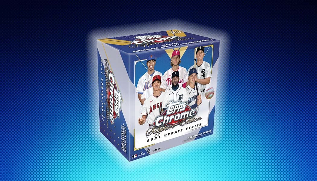2021 Topps Chrome Update Sapphire Edition cover