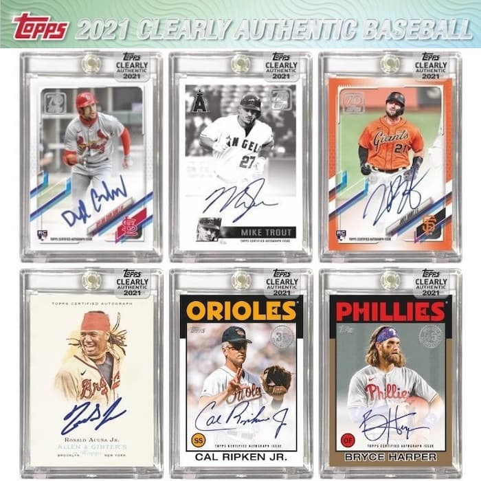 2021 Topps Clearly Authentic Baseball cover