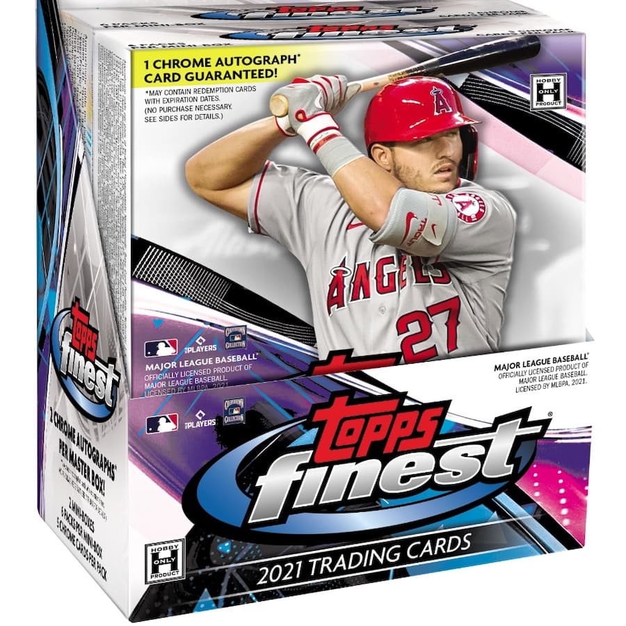 2021 Topps Finest Baseball cover