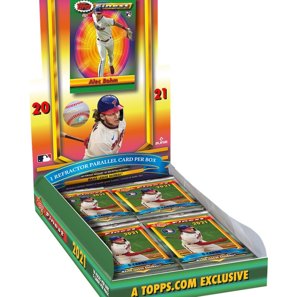 2021 Topps Finest Flashbacks Baseball cover