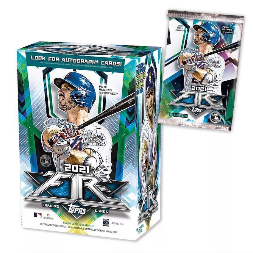 2021 Topps Fire Baseball cover