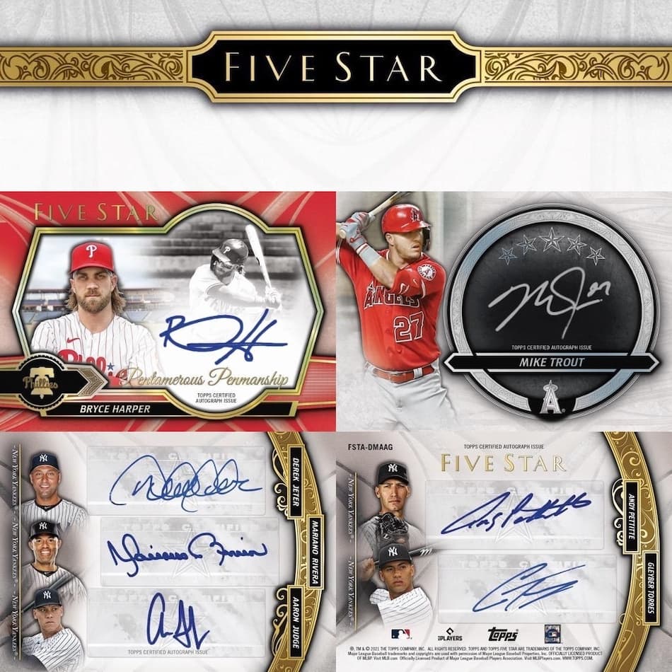 2021 Topps Five Star Baseball cover