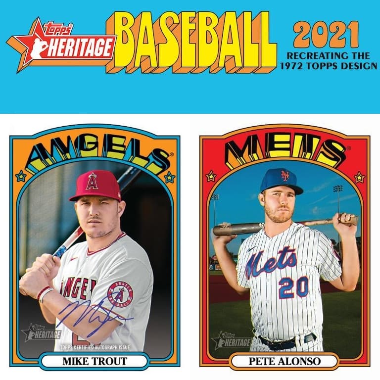 2021 Topps Heritage Baseball cover