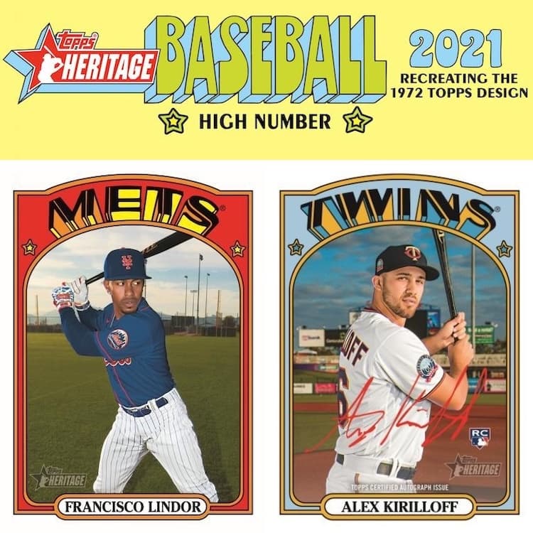 2021 Topps Heritage High Number Baseball cover