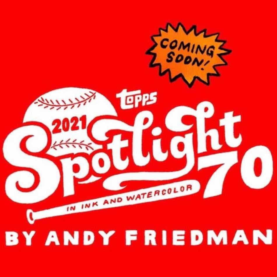 2021 Topps Spotlight 70 Andy Friedman Baseball cover