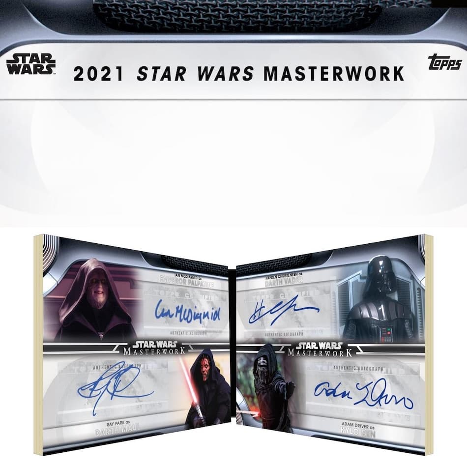 2021 Topps Star Wars Masterwork cover