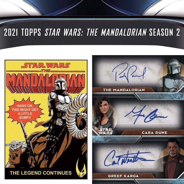 2021 Topps Star Wars The Mandalorian Season 2 cover