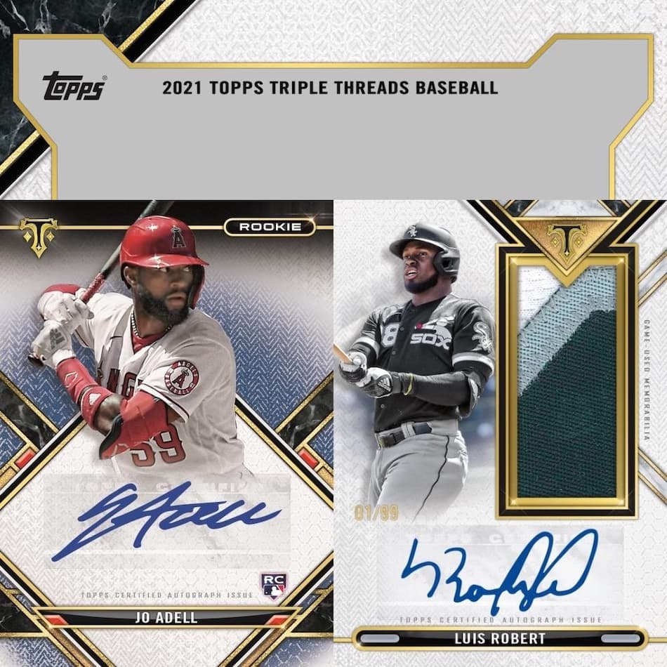 2021 Topps Triple Threads Baseball cover