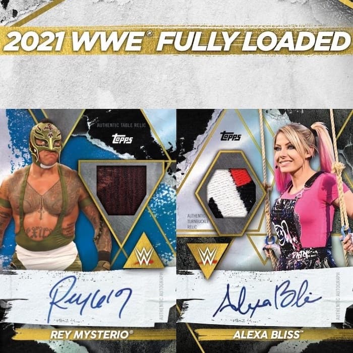 2021 Topps WWE Fully Loaded Wrestling cover