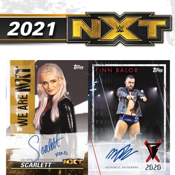 2021 Topps WWE NXT Wrestling cover